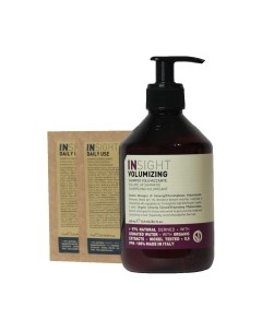 Набор косметики для волос Insight Volumizing Шампунь Volume Up 400мл+Шампунь PMIN007 2x10мл