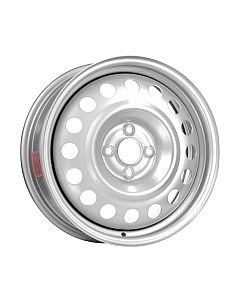 Штампованный диск Trebl X40924 16x6" 4x100мм DIA 54.1мм ET 49мм Silver