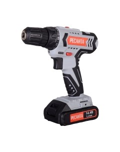 Аккумуляторная дрель-шуруповерт Ресанта ДА-14-2ЛК