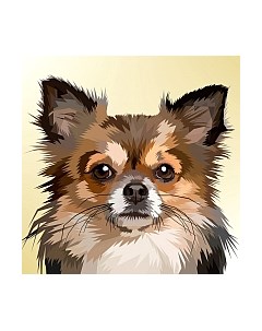 Набор алмазной вышивки Портрет / WD2305 Wizardi