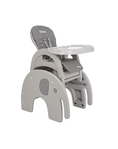 Стульчик для кормления Elephant / D02-2/HN-529-Grey Pituso