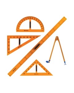 Набор для черчения Brauberg Для классной доски / 210383