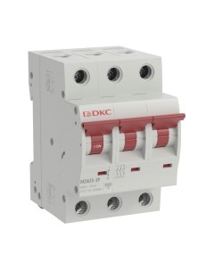 Выключатель автоматический DKC Yon Max MD63S 3P 40A C 4.5kA Dkc