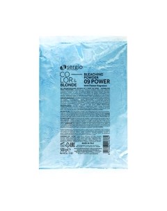 Порошок для осветления волос Sergio Professional 9+ Color&Blonde Sergio professional