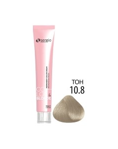 Крем-краска для волос Sergio Professional Color&Blonde 10.8 Sergio professional
