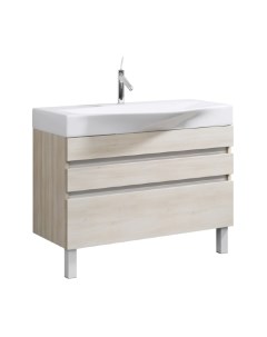 Тумба с умывальником Aqwella Бергамо 100 / Ber.01.10/n/А