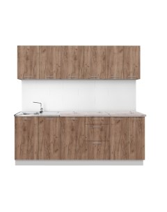 Кухонный гарнитур Артём-Мебель Оля СН-114 без стекла ДСП 2.2м Артём-мебель