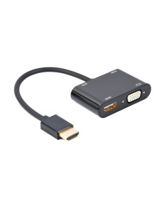 Кабель/переходник Gembird A-HDMIM-HDMIFVGAF-01