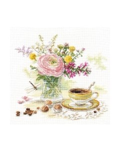 Набор для вышивания Утренний кофе / 5-18 Алиса