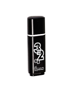 USB flash накопитель SmartBuy Glossy Black 32Gb (SB32GBGS-K) Smartbuy