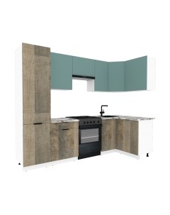 Кухонный гарнитур ВерсоМебель Эко-1 1.2x2.6 правая Версомебель