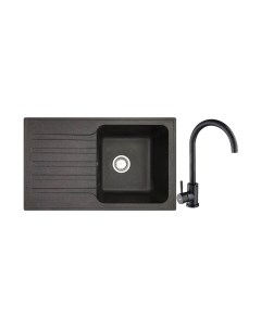Мойка кухонная со смесителем БелЭворс Styl R + смеситель W4998-3-22 Белэворс