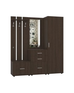 Секция в прихожую Интермебель Визит-1