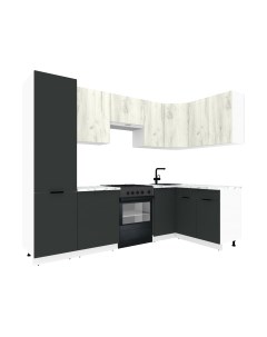 Кухонный гарнитур ВерсоМебель Эко-1 1.4x2.6 правая Версомебель