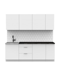 Кухонный гарнитур Интермебель Микс Топ-7 2.2м