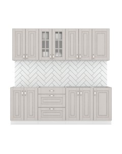 Кухонный гарнитур Интермебель Бостон-7 2.2 без столешницы