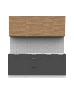 Кухонный гарнитур Интермебель Микс Топ-5 2.0м без столешницы