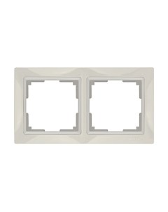 Рамка для выключателей и розеток Werkel Basic WL03-Frame-02 / a036631