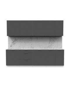 Кухонный гарнитур Интермебель Микс Топ-9 2.6м без столешницы