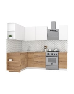 Кухонный гарнитур Интермебель Микс Топ-11 1.9x1.5м левая