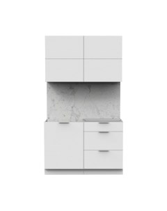 Кухонный гарнитур Интермебель Микс Топ-31 1.2м без столешницы