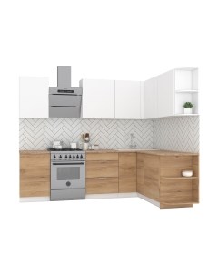 Кухонный гарнитур Интермебель Микс Топ-18 2x1.7м правая