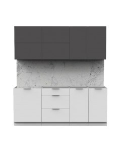 Кухонный гарнитур Интермебель Микс Топ-35 2.0м без столешницы