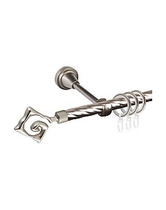 Карниз для штор АС ФОРОС Grace D16K + наконечники Лабиринт Ас форос