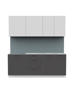 Кухонный гарнитур Интермебель Микс Топ-5 2.0м без столешницы