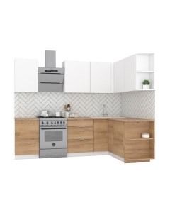 Кухонный гарнитур Интермебель Микс Топ-15 2x1.6м правая