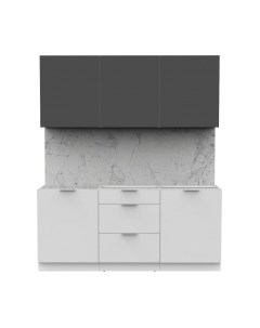 Кухонный гарнитур Интермебель Микс Топ-4 1.8м без столешницы