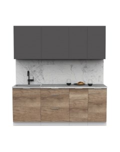 Кухонный гарнитур Интермебель Микс Топ-5 2.0м