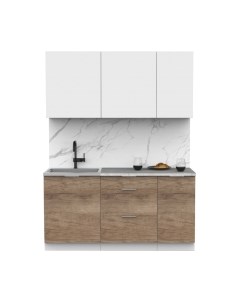 Кухонный гарнитур Интермебель Микс Топ-2 1.6м