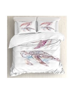 Комплект постельного белья Морские черепахи / bls_35247_single Ambesonne