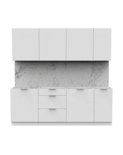 Кухонный гарнитур Интермебель Микс Топ-7 2.2м без столешницы