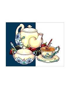 Набор алмазной вышивки Чайная традиция / АЖ-1430 Алмазная живопись