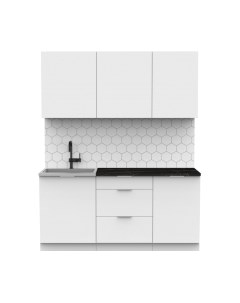 Кухонный гарнитур Интермебель Микс Топ-3 1.7м