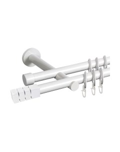 Карниз для штор АС ФОРОС Dance D19Г/19Г + наконечники Норди Ас форос