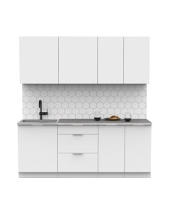 Кухонный гарнитур Интермебель Микс Топ-5 2.0м