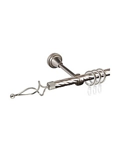 Карниз для штор АС ФОРОС Grace D16K + наконечники Волна Ас форос