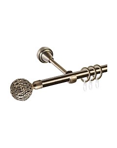 Карниз для штор АС ФОРОС Grace D16Г составной + наконечники Гуидо Ас форос