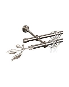 Карниз для штор АС ФОРОС Grace D16Г/16Г + наконечники Баваро Ас форос