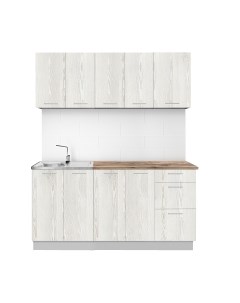 Кухонный гарнитур Артём-Мебель Оля СН-114 без стекла ДСП 1.6/3м Артём-мебель