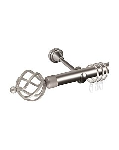 Карниз для штор АС ФОРОС Grace D25Г + наконечники Булава Ас форос