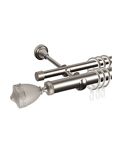 Карниз для штор АС ФОРОС Grace D25Г/16Г составной + наконечники Версус Ас форос