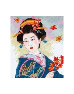 Набор для вышивания Созерцание листопада / 4-04 Алиса