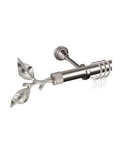 Карниз для штор АС ФОРОС Grace D25Г составной + наконечники Лист розы Ас форос
