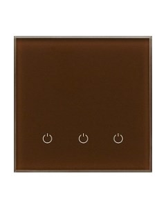 Выключатель DeLUMO Senso 8017 трехканальный сенсорный Delumo