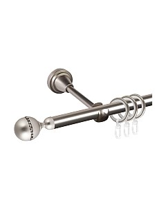 Карниз для штор АС ФОРОС Grace D16Г составной + наконечники Кортеза Ас форос