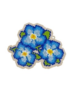 Набор алмазной вышивки Анютины глазки / WW161 Wizardi